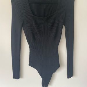 Abercrombie Ribbed Bodysuit Size M